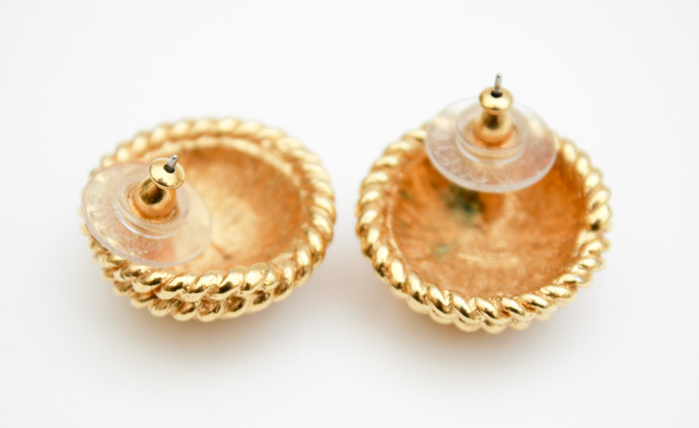 Gold Tone Earring Assortment