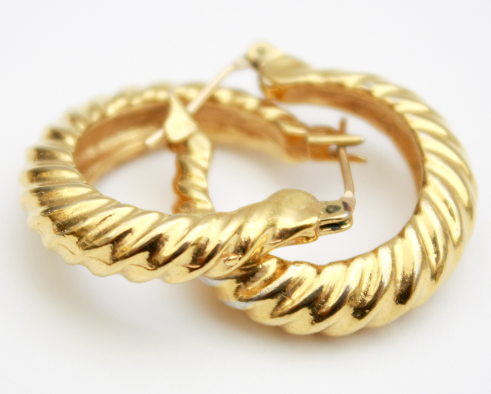 Gold Tone Earring Assortment