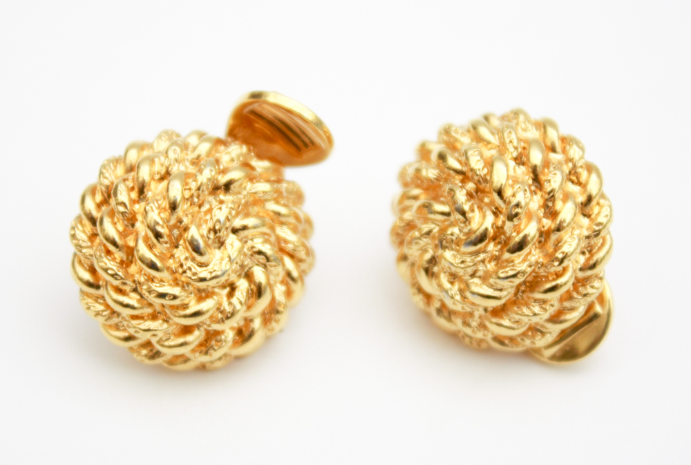 Gold Tone Earring Assortment