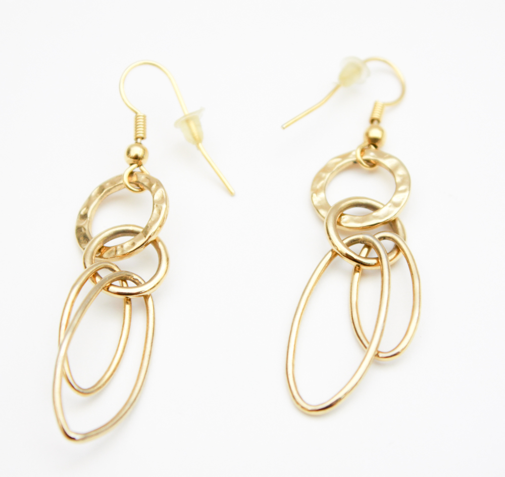 Gold Tone Earring Assortment