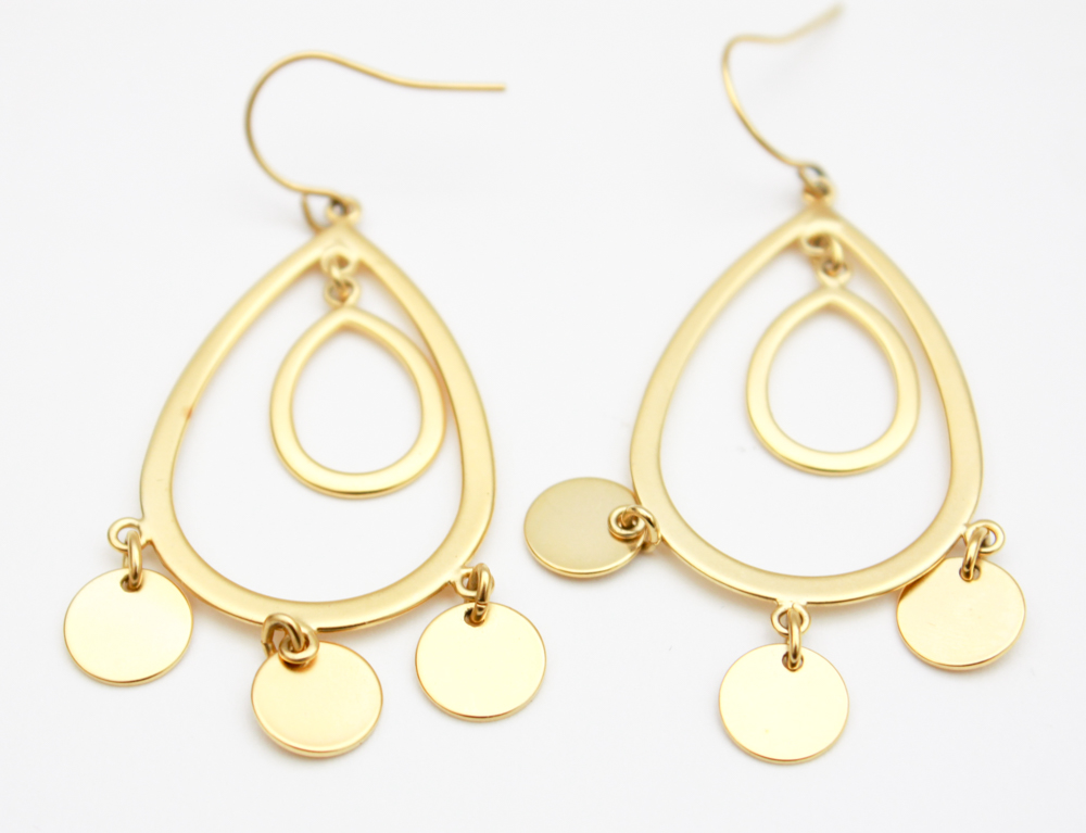 Gold Tone Earring Assortment