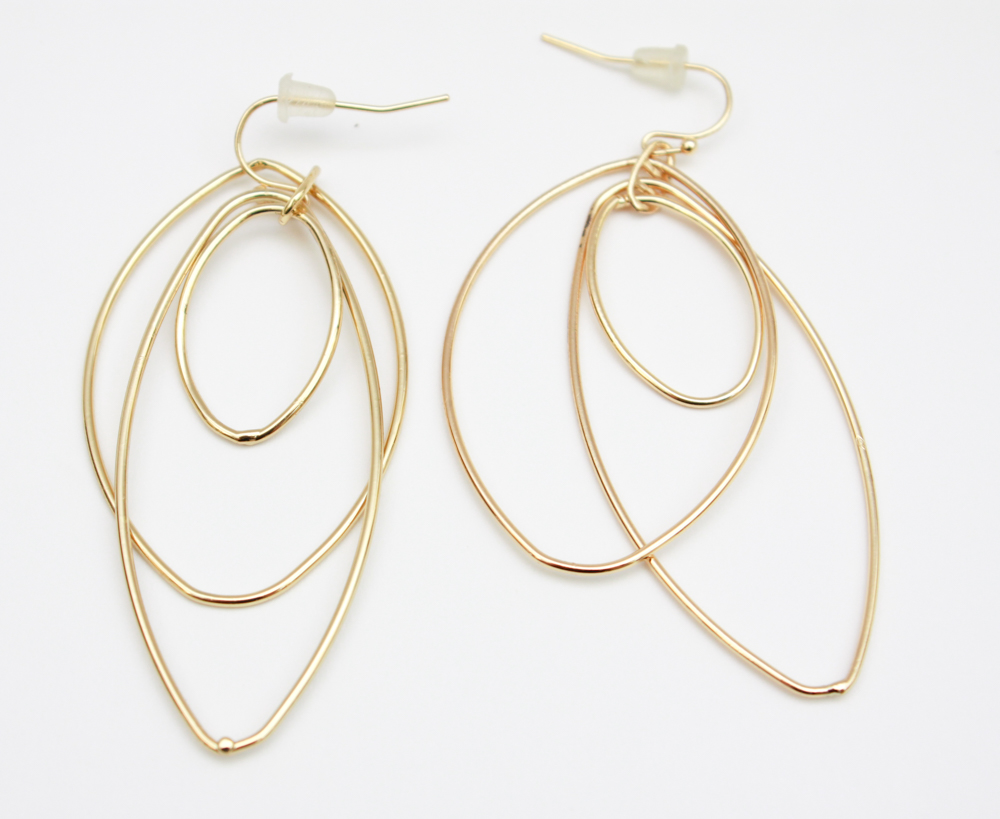 Gold Tone Earring Assortment