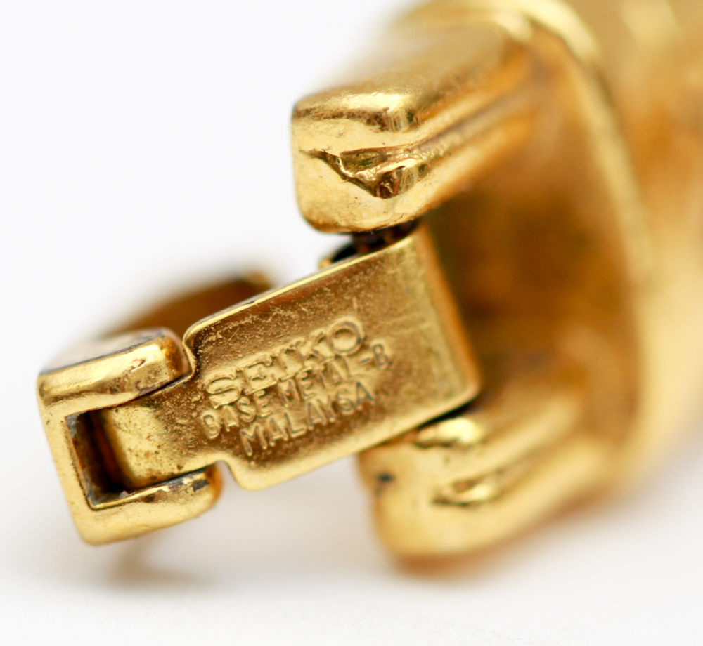 Women's Seiko Gold Tone Japan Movement Watch