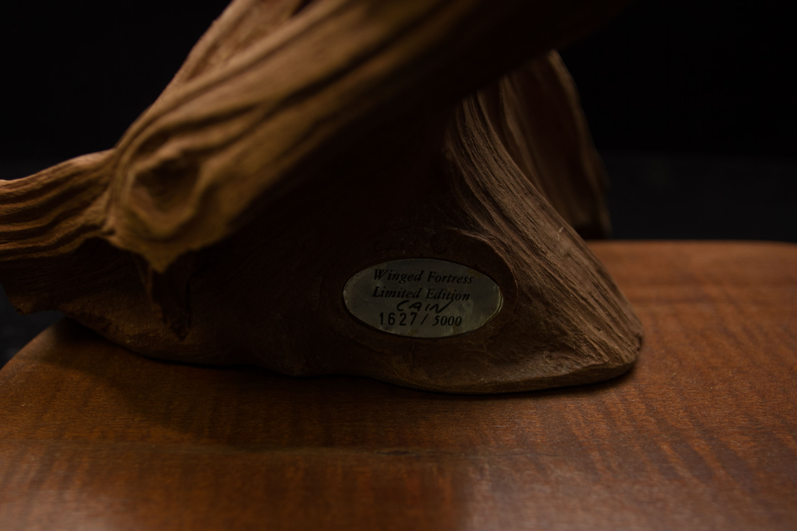 Rick Cain Limited Edition Sculpture "Winged Fortress"