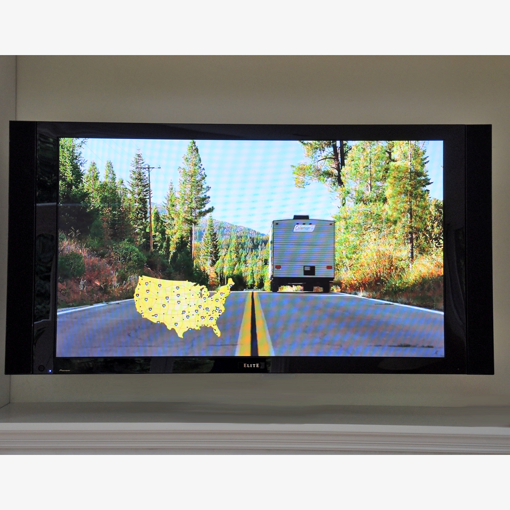 Pioneer Elite 50" Plasma TV, Speakers, Wall Mount and Receiver