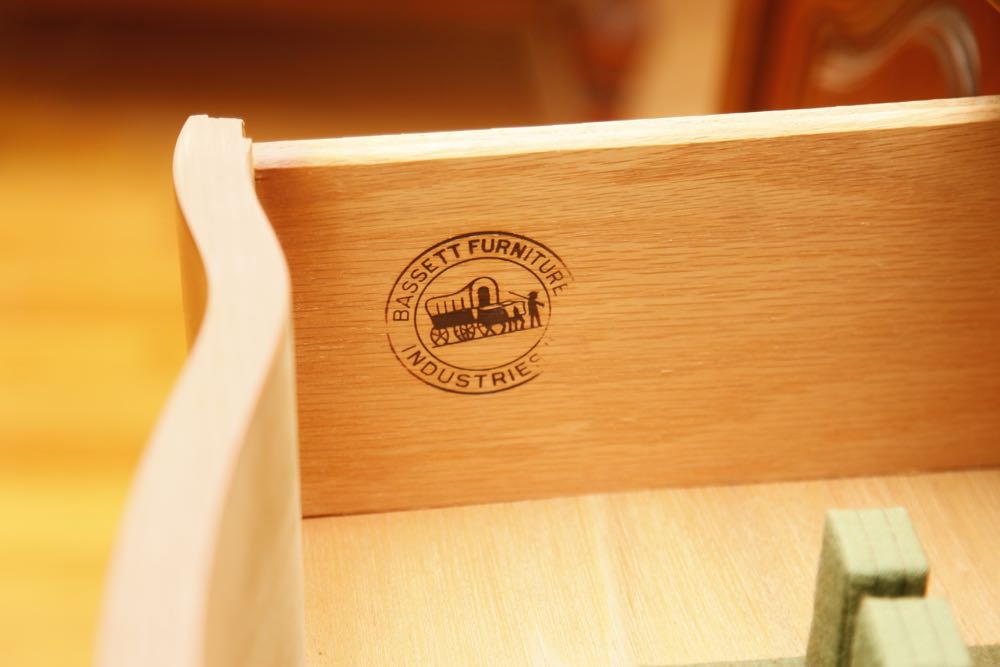 Bassett Furniture Cherry China Cabinet