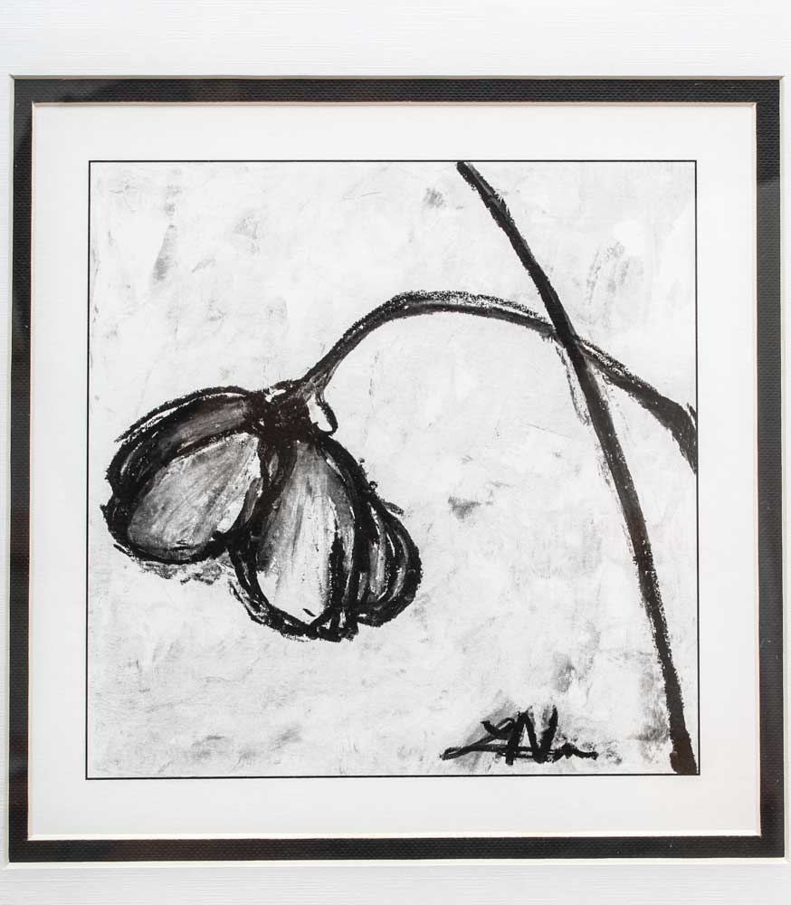 Trio of Decorative Flora Themed Prints