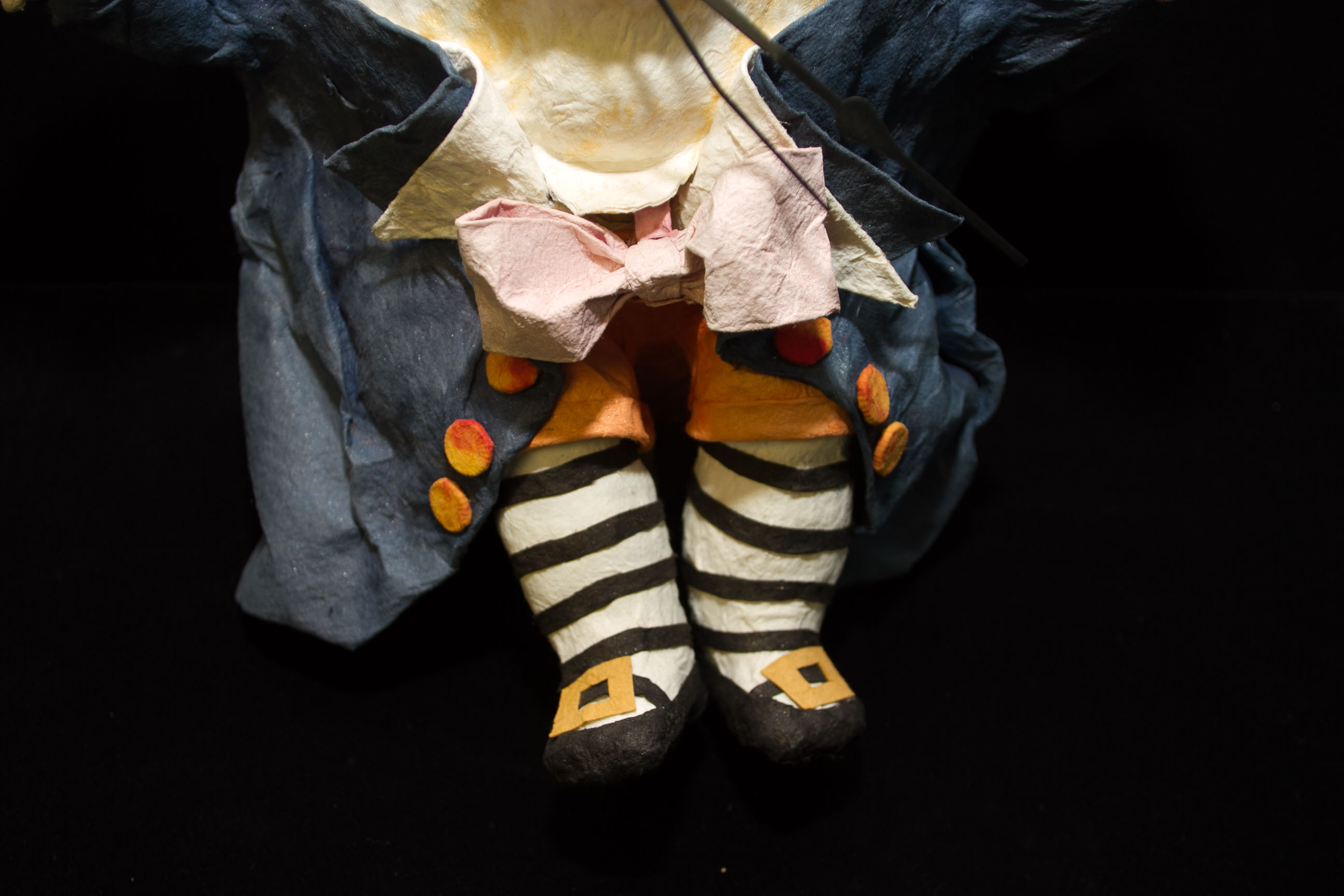 Papier Mache Humpty Dumpty Wall Clock