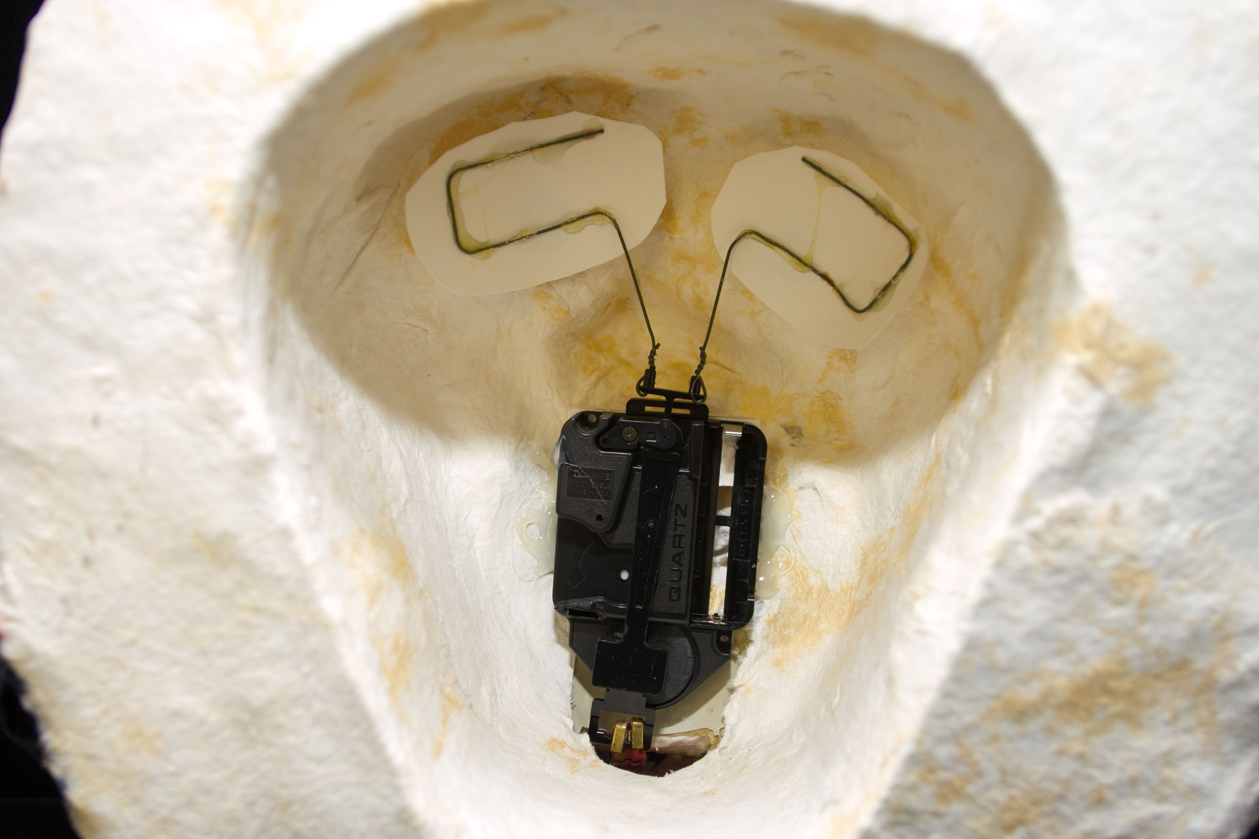 Papier Mache Humpty Dumpty Wall Clock