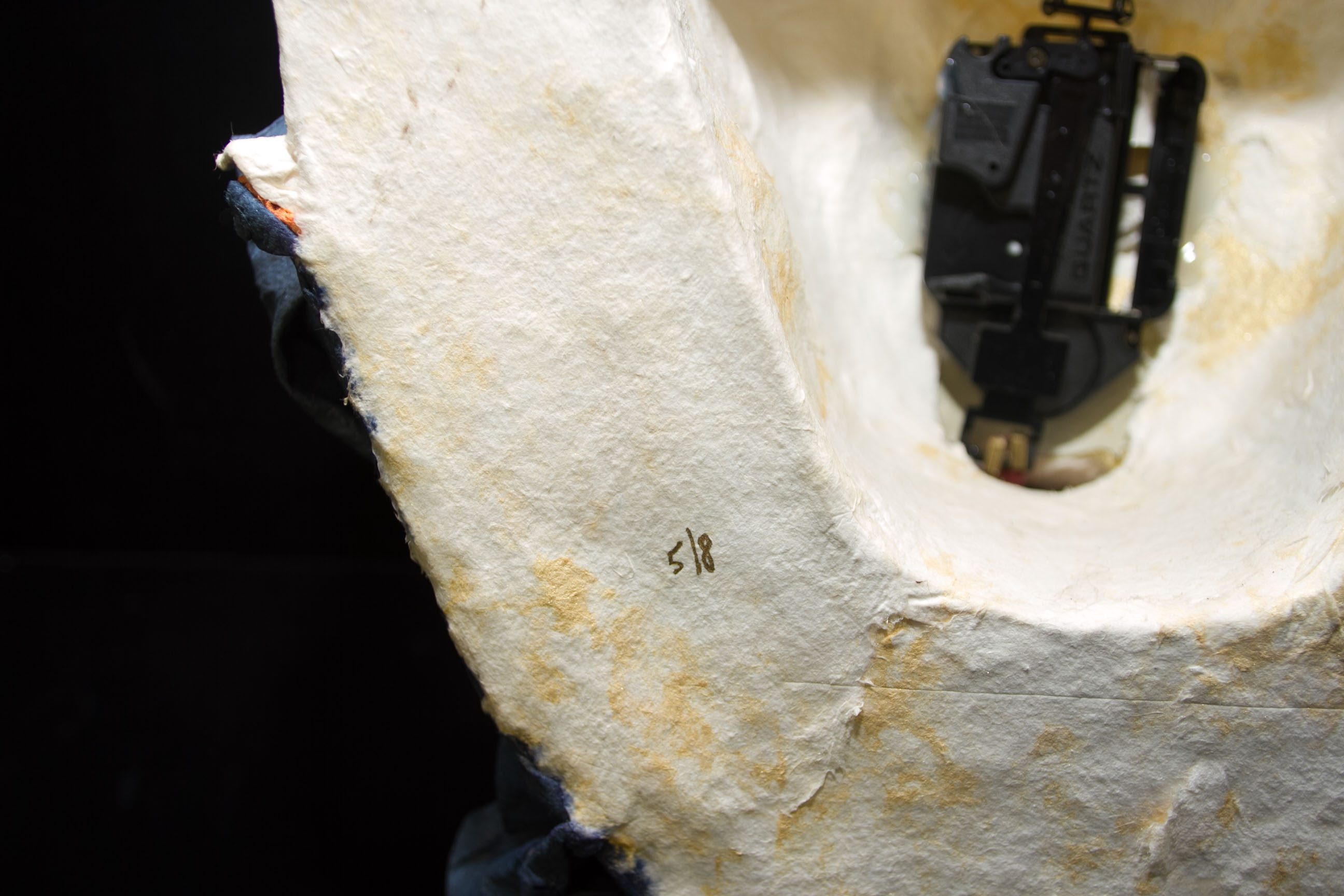 Papier Mache Humpty Dumpty Wall Clock