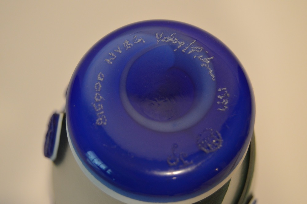 Kelsey Murphy Cameo Art Glass "Iris Etruscan"