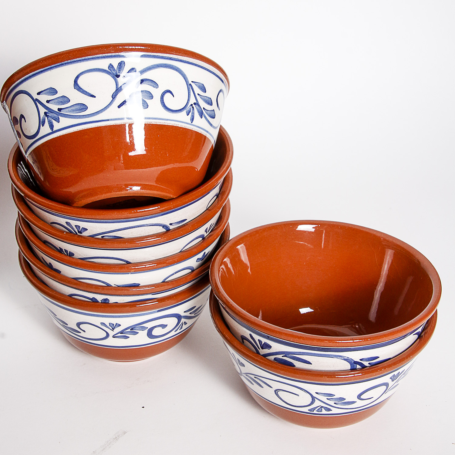 Group of Portugal A. Santos Pottery Dishes and Serving Pieces