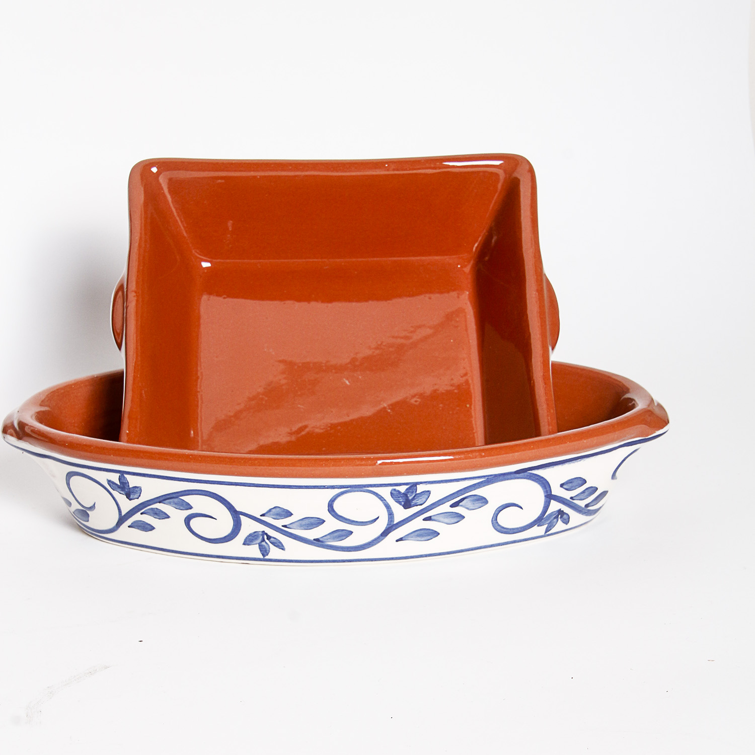 Group of Portugal A. Santos Pottery Dishes and Serving Pieces