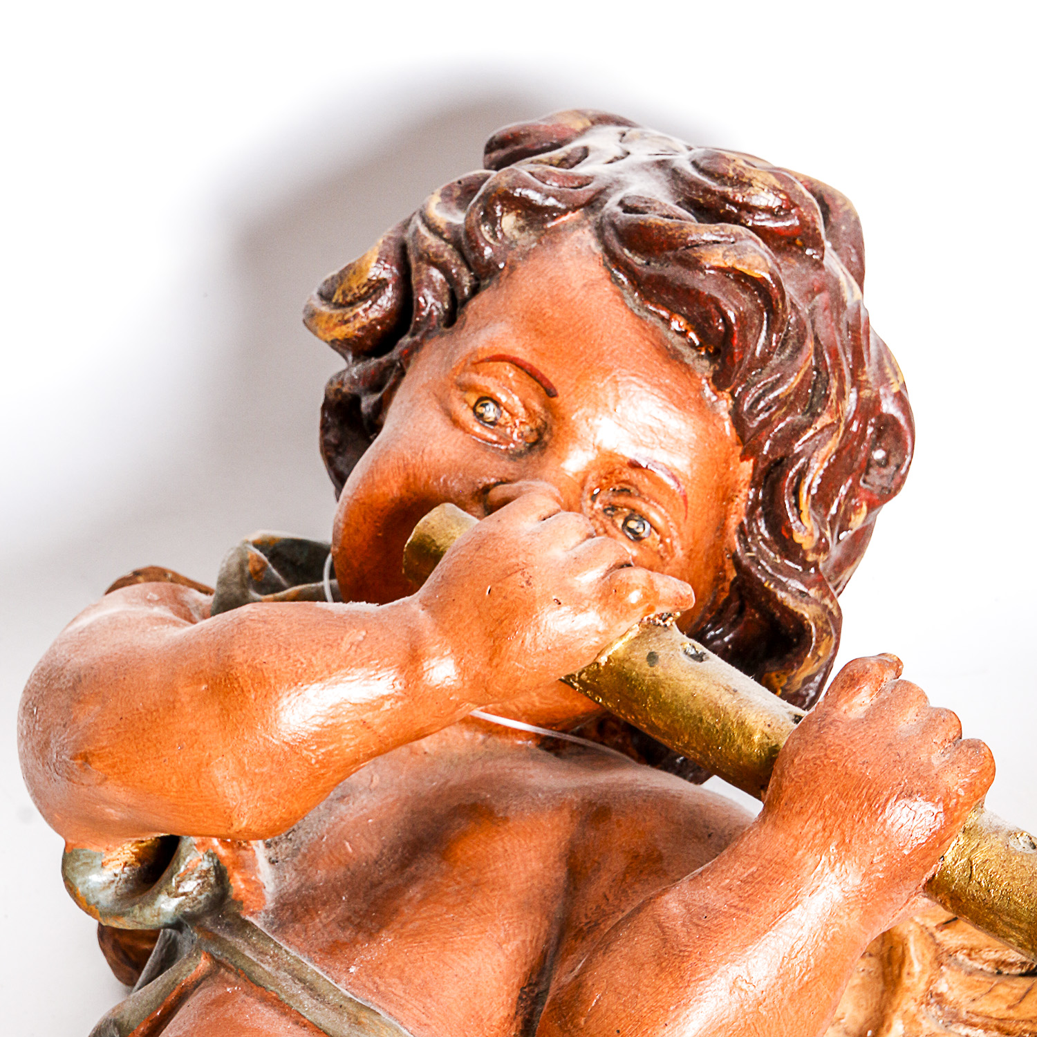 Duo of Wall Mountable Modern Cherubs