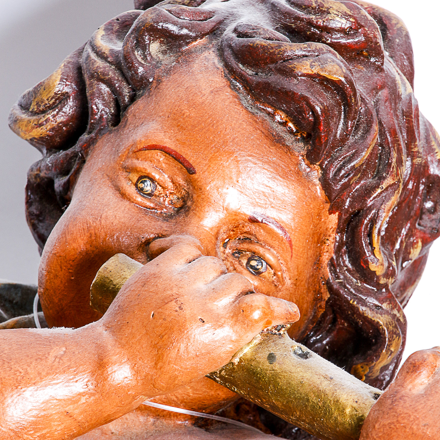 Duo of Wall Mountable Modern Cherubs