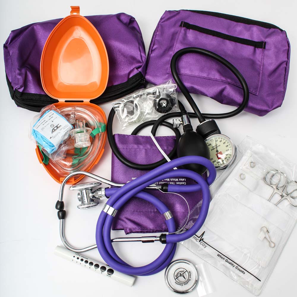 McCoy Blood Pressure Cuff, Oster Massage and ADC CPR Pocket Resuscitator