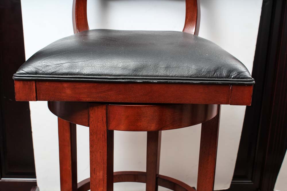 Trio of Swivel Barstools