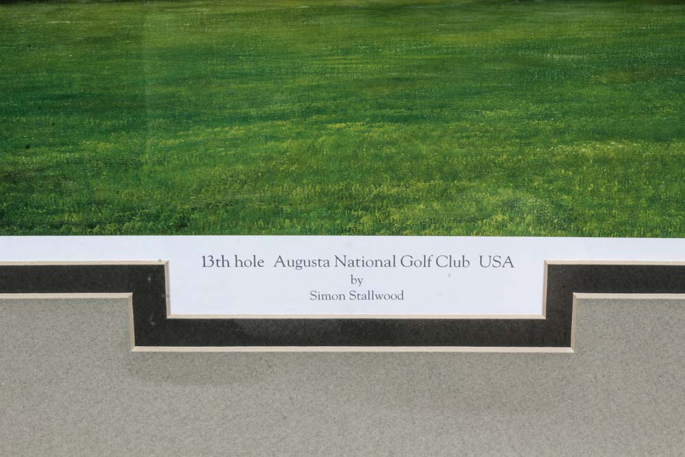 Pair of Golf Themed Offset Lithographs