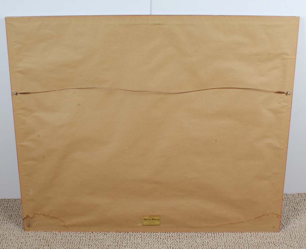 Pair of Golf Themed Offset Lithographs