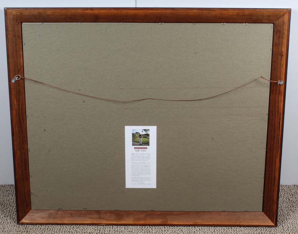 Pair of Golf Themed Offset Lithographs