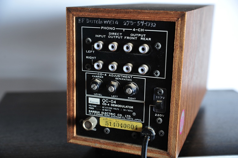 Vintage Sansui Turntable, Receiver and Accessories