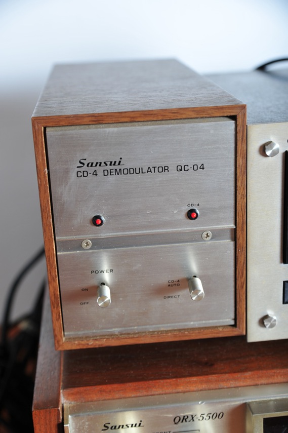 Vintage Sansui Turntable, Receiver and Accessories