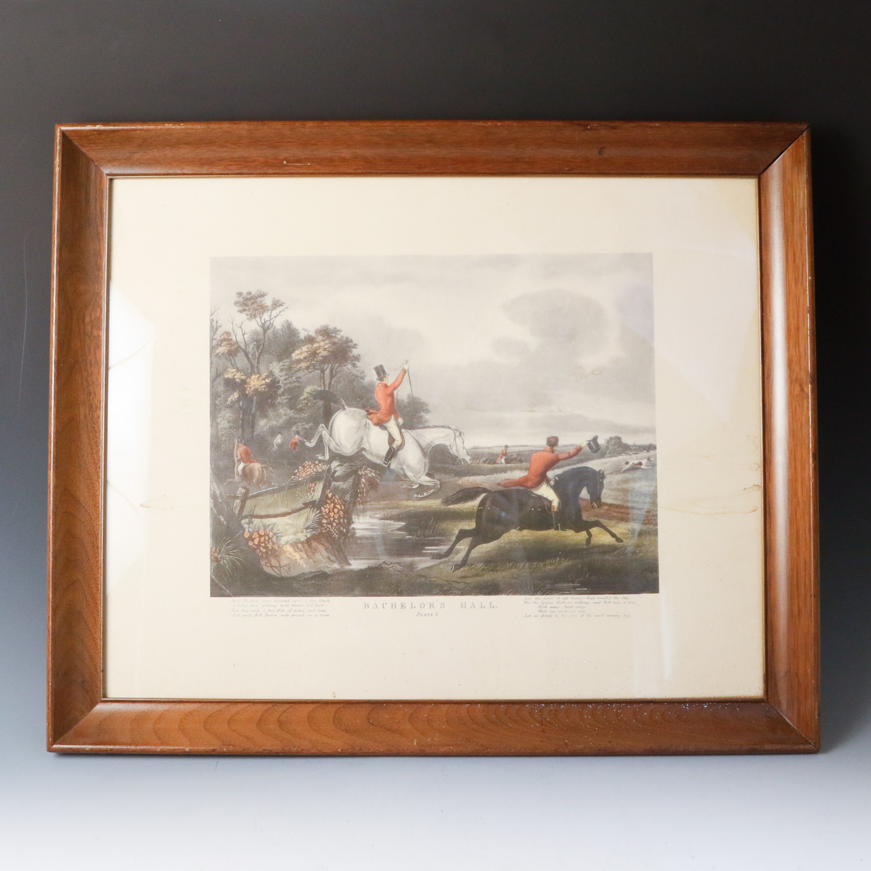 "Bachelor's Hall" Restrike-Etching Plate 2 by Francis Calcraft Turner