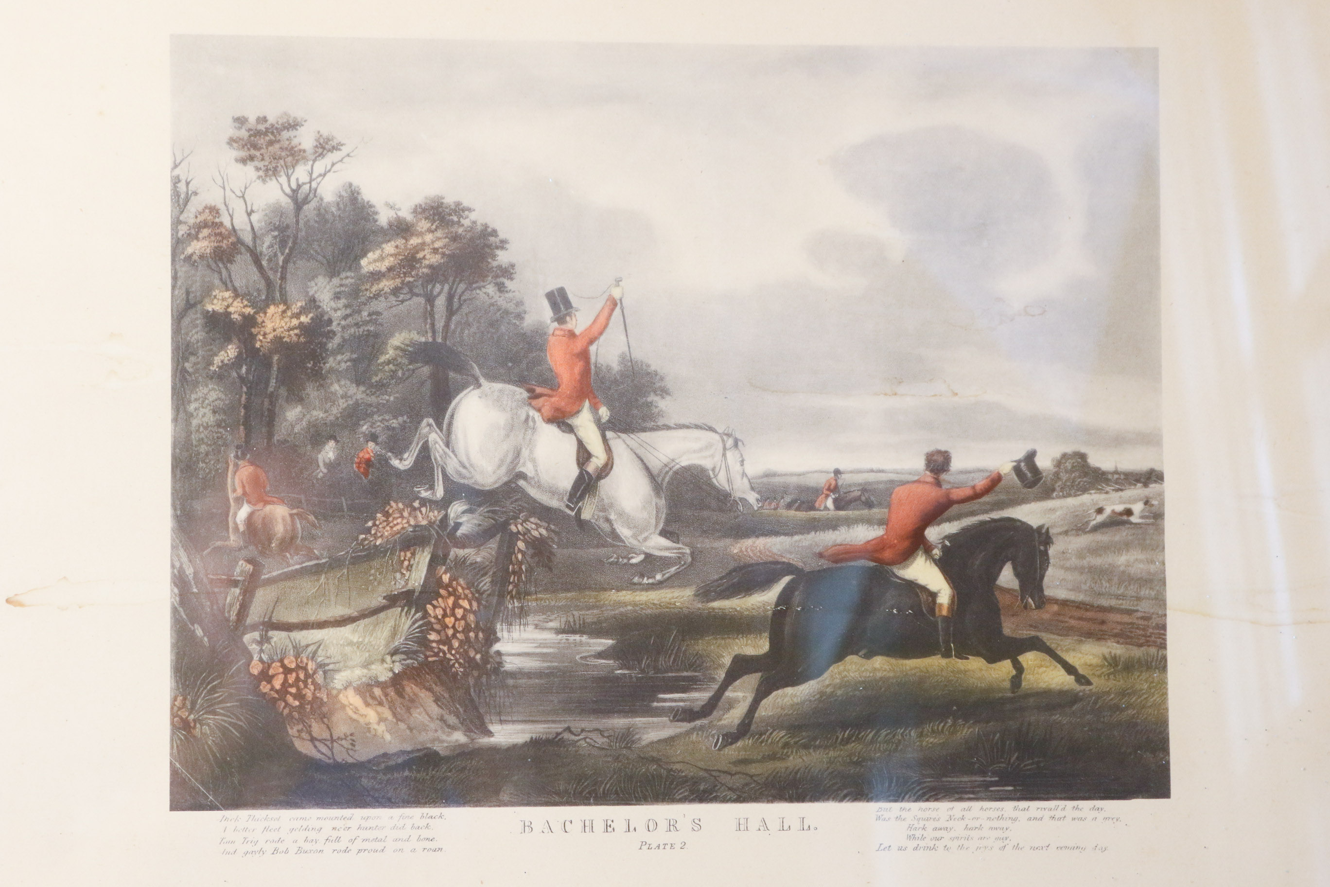 "Bachelor's Hall" Restrike-Etching Plate 2 by Francis Calcraft Turner