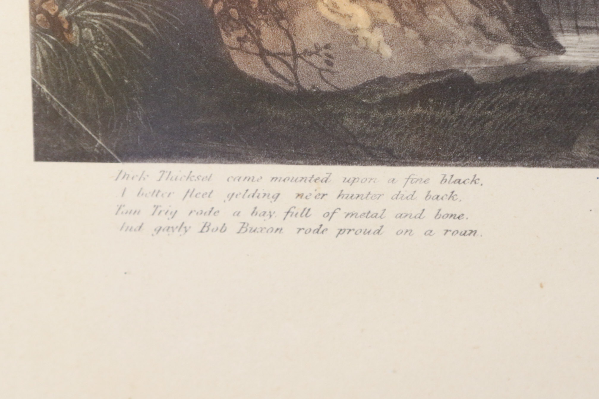 "Bachelor's Hall" Restrike-Etching Plate 2 by Francis Calcraft Turner