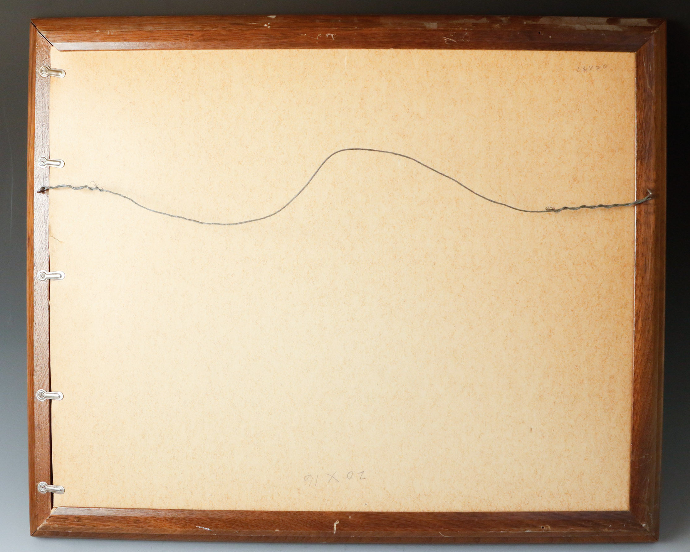 "Bachelor's Hall" Restrike-Etching Plate 2 by Francis Calcraft Turner