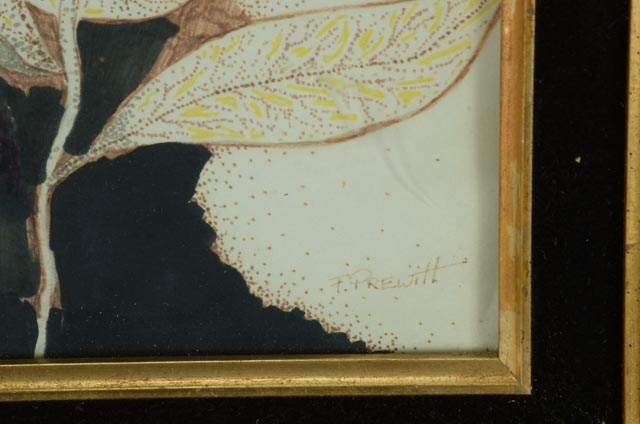 F. Prewitt Original Ink Drawing "Fly Bye"