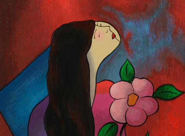 Linda Le Kinff Printer's Proof Seriolithograph "Ondine"