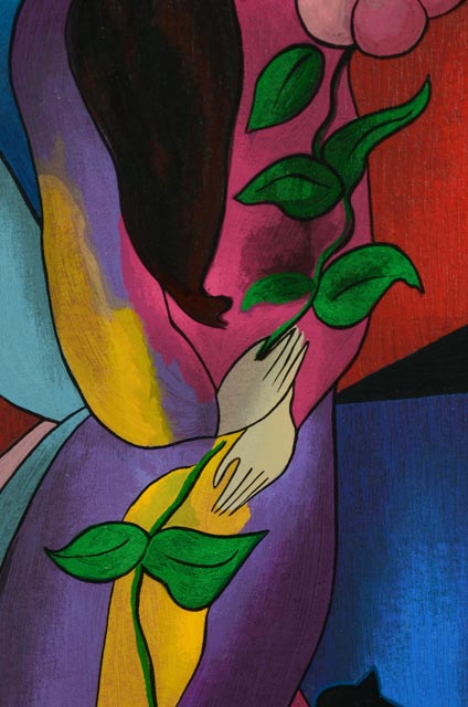 Linda Le Kinff Printer's Proof Seriolithograph "Ondine"