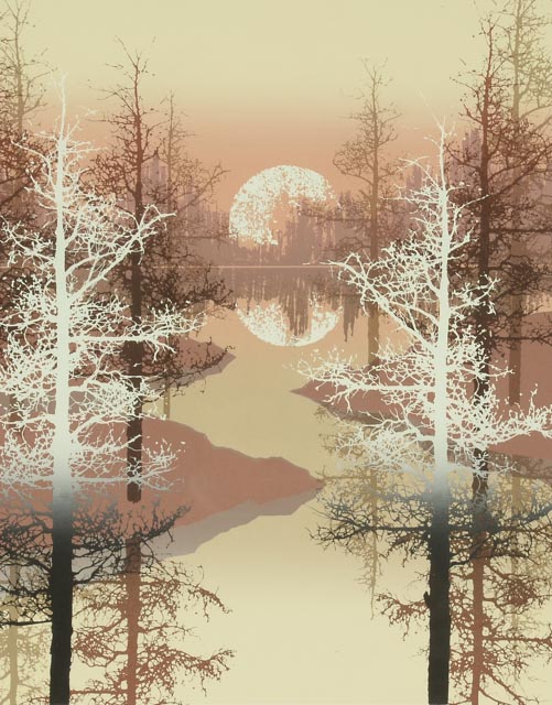 James Hagen Artist's Proof Serigraph "Long View"