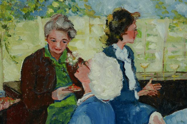 Hildy Crigler Original Oil on Canvas Painting