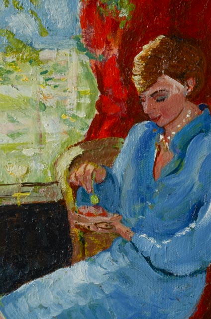 Hildy Crigler Original Oil on Canvas Painting