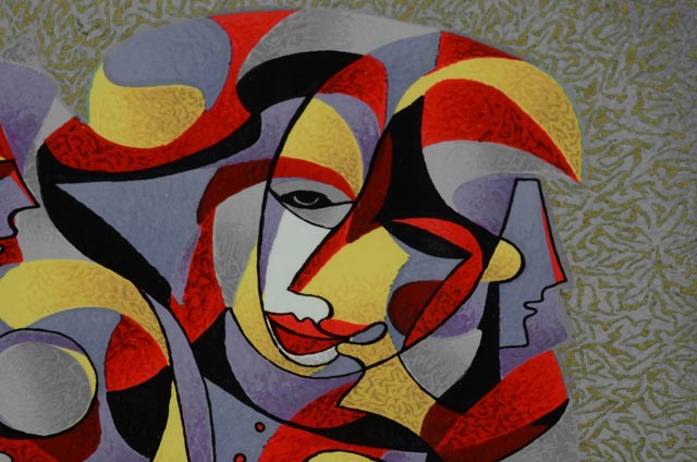 Anatole Krasnyansky Serigraph "Golden Sound"