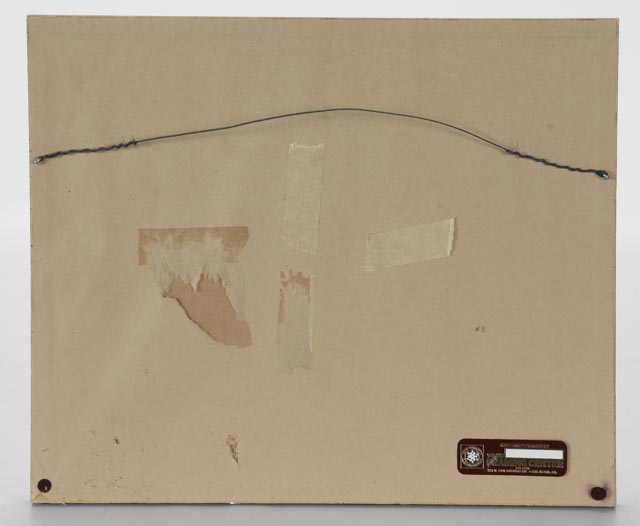 Signed Original Watercolor Painting of Abalone Shell