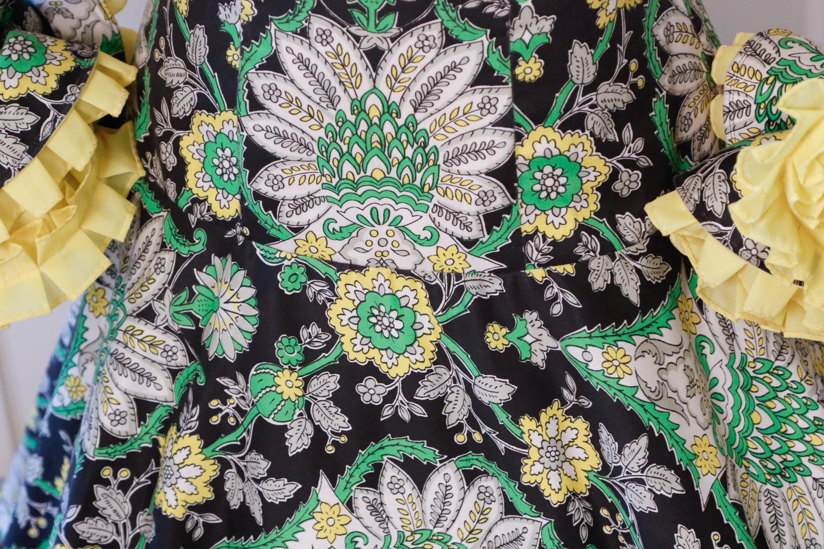 Vintage Spanish Flamenco Dress