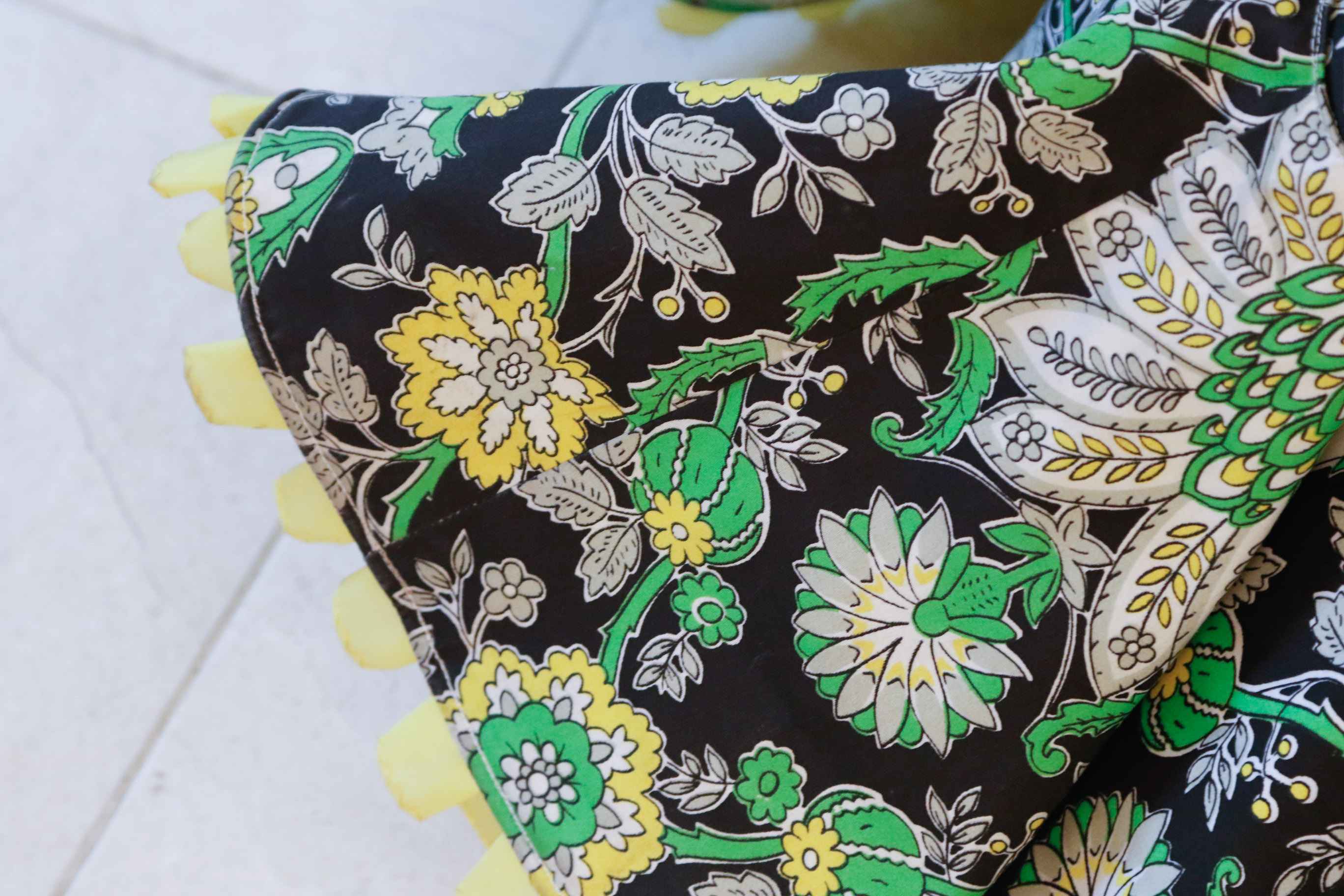 Vintage Spanish Flamenco Dress