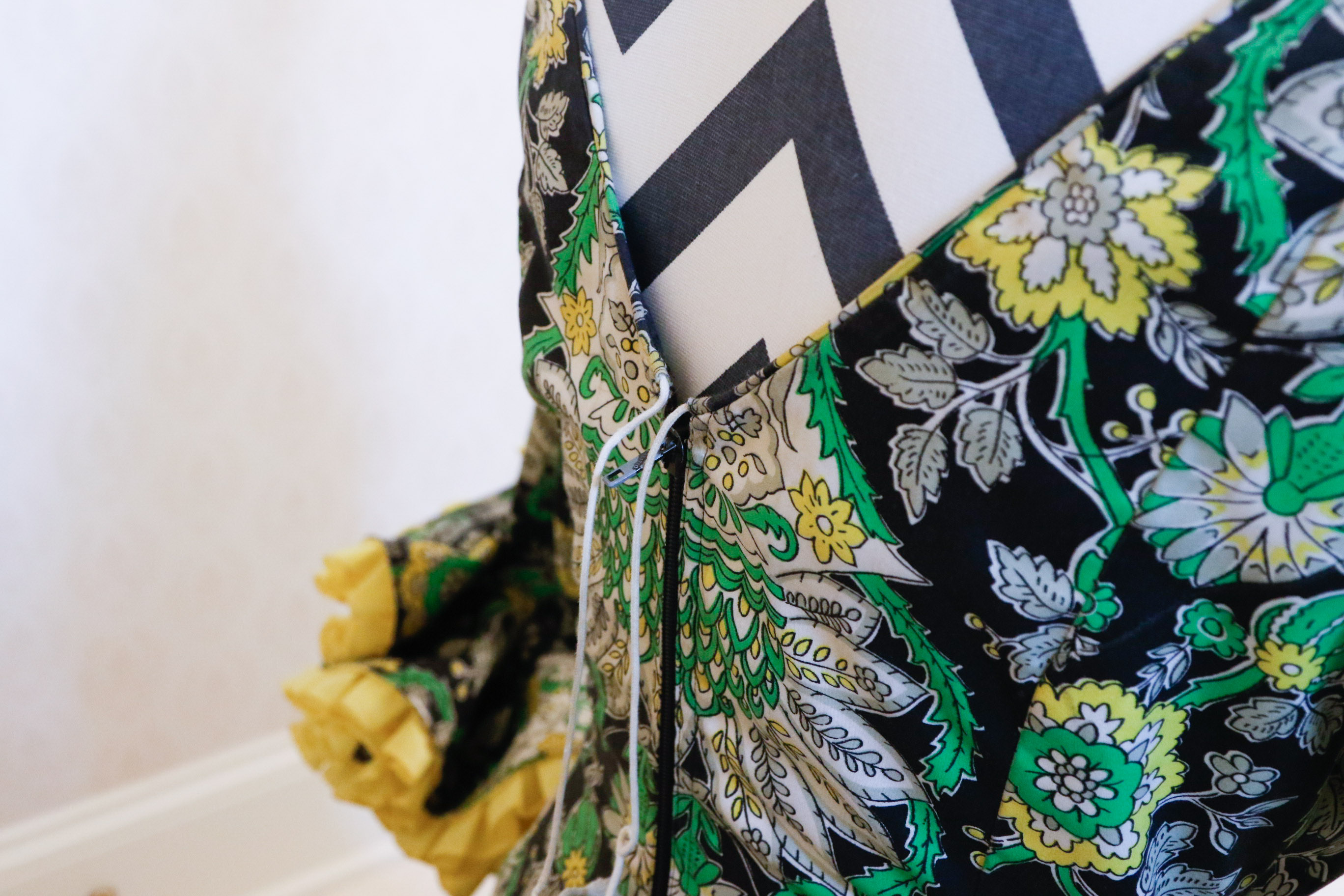 Vintage Spanish Flamenco Dress