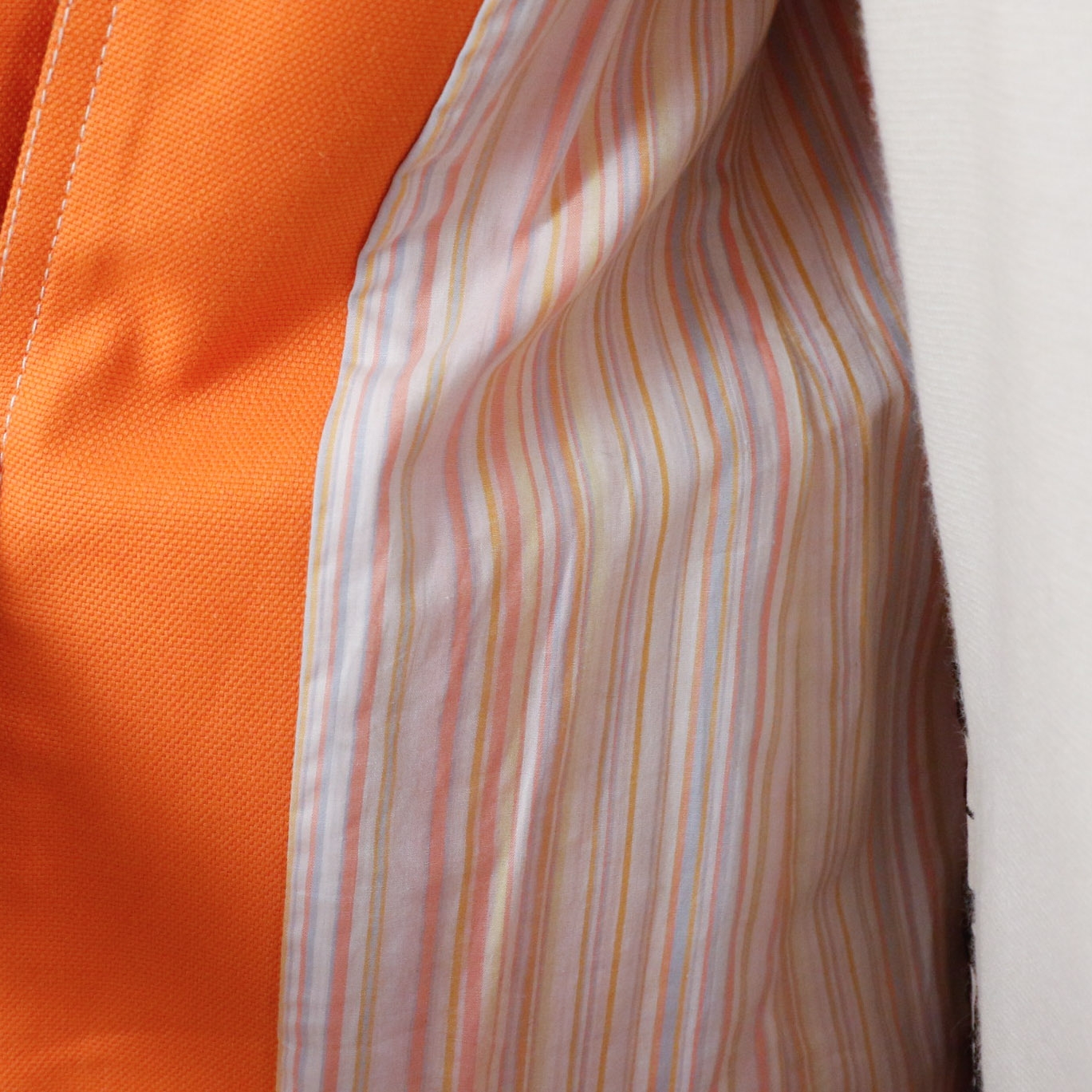 Tory Burch Knit Frock with BCBG Orange Trench Coat