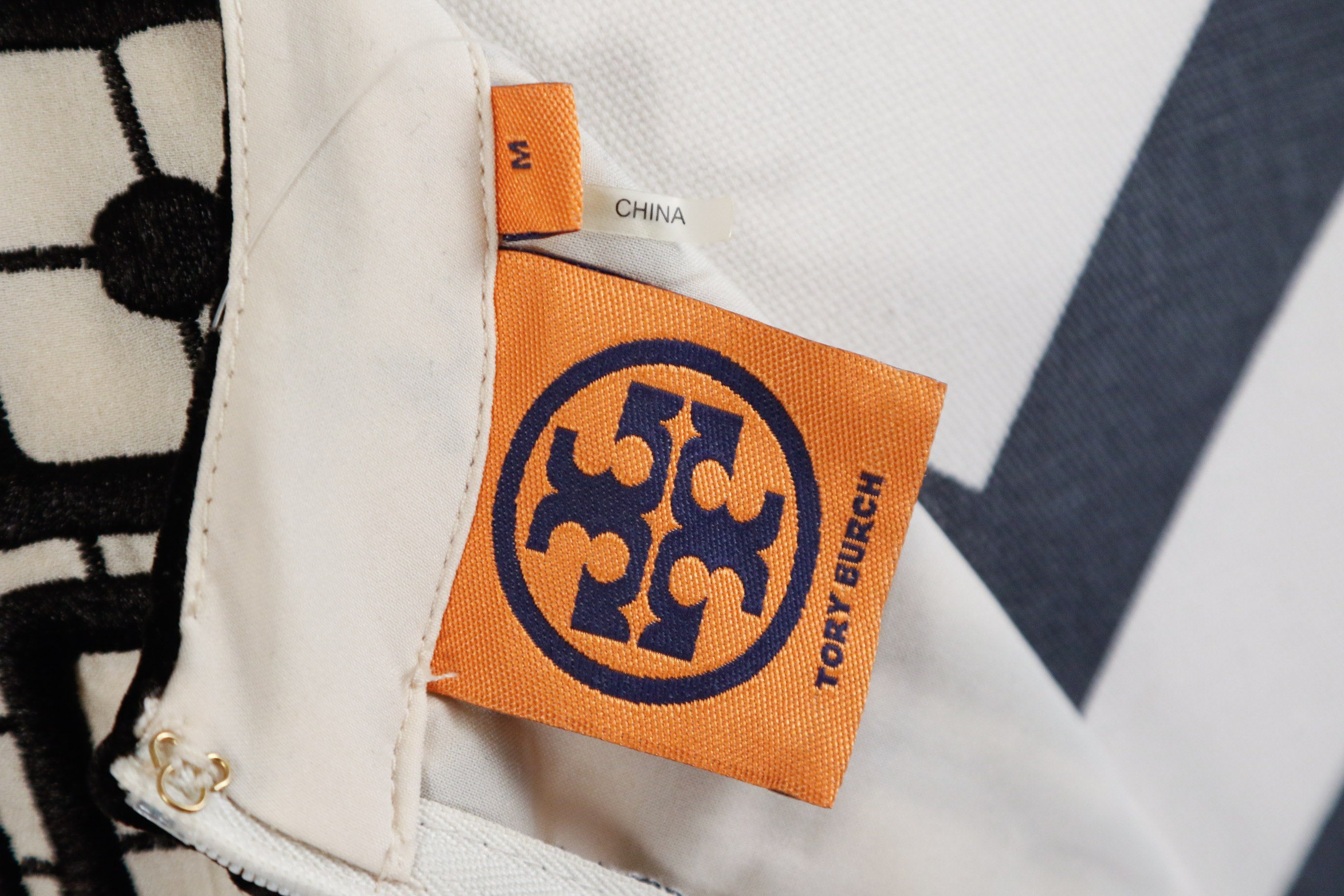 Tory Burch Knit Frock with BCBG Orange Trench Coat