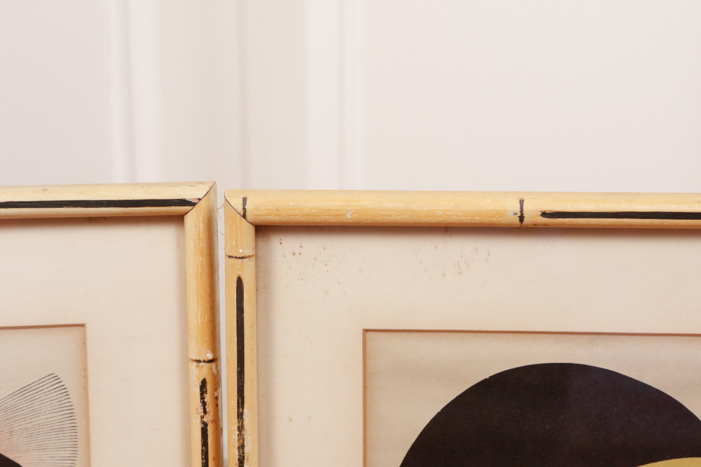 Pair of Kitagawa Utamaro Reproduction Ukiyo-e Woodblock Prints