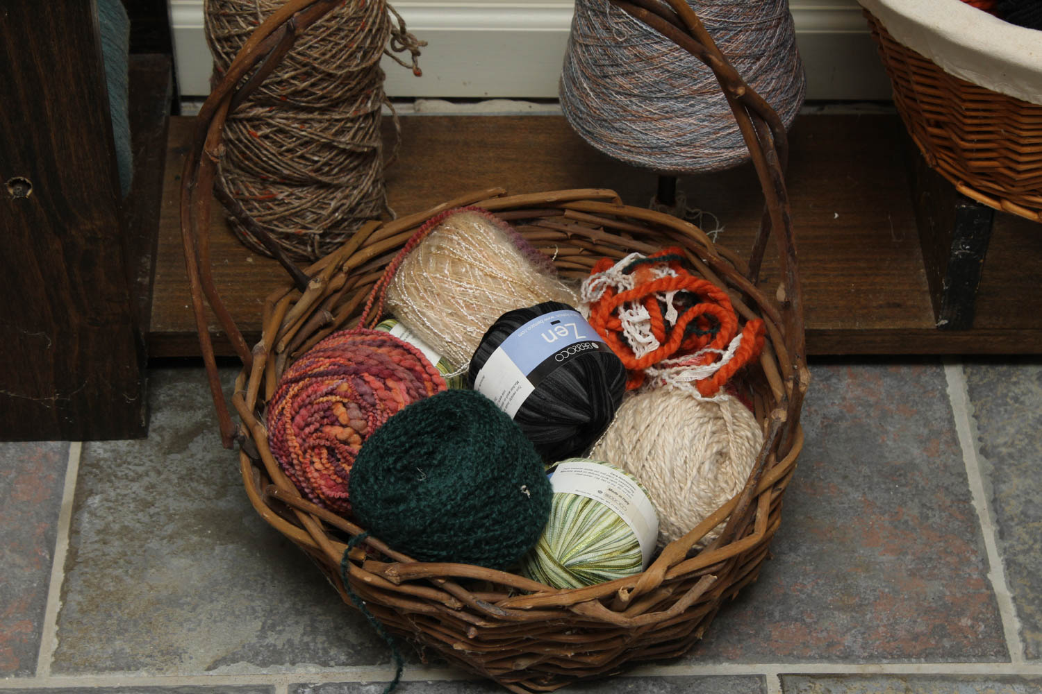 Antique Yarn Winding Station