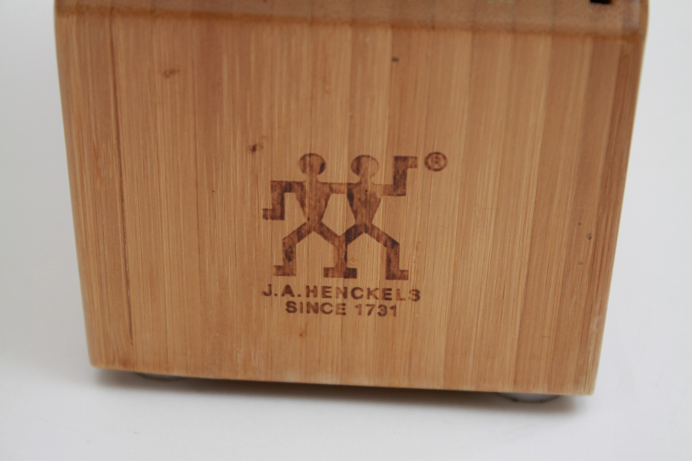 Set of J. A. Henckles International and Cuisinart Knives