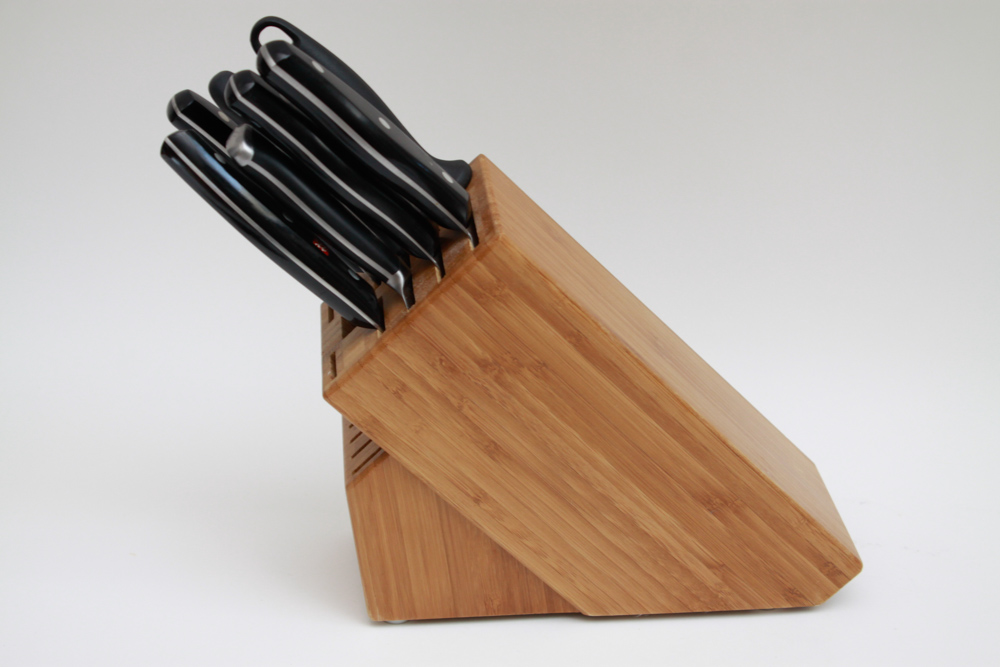 Set of J. A. Henckles International and Cuisinart Knives