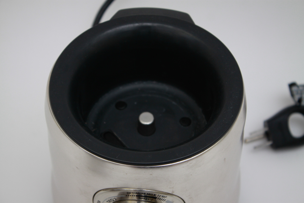 Breville Milk Steamer with Crate&Barrel Porcelain Espresso Set