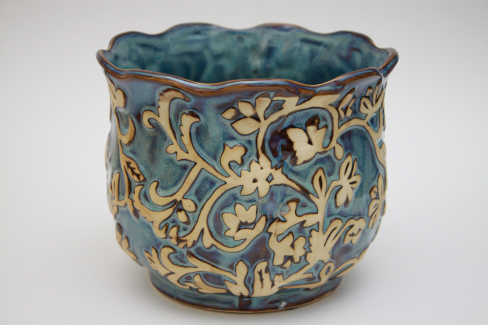 Collection of Colorful Ceramic Bakeware and Plates