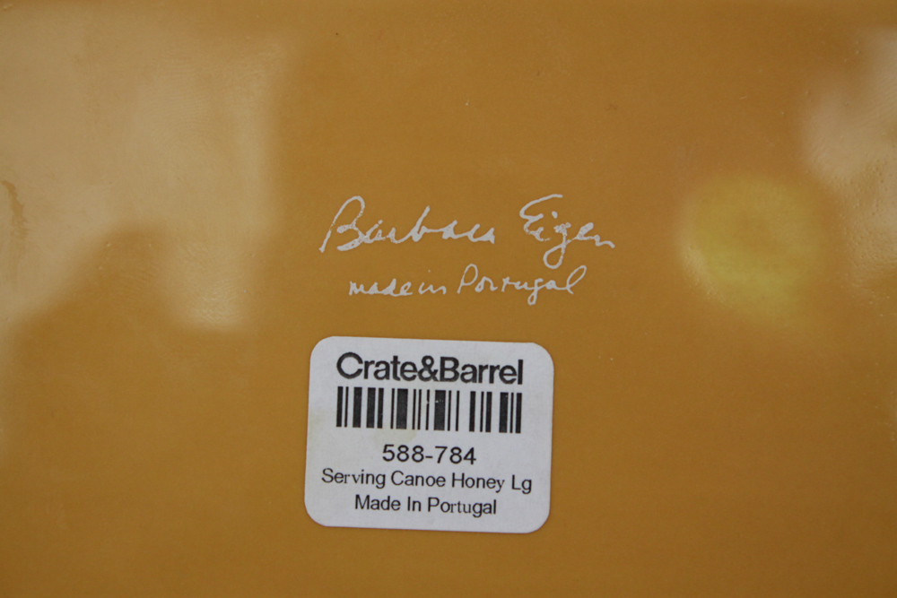 Collection of Colorful Ceramic Bakeware and Plates